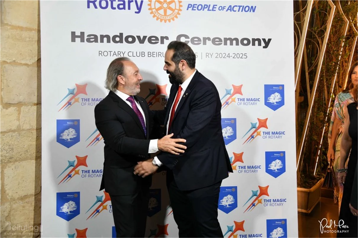 Rodolphe Melki: President of the Rotary Club of Beirut Cedars